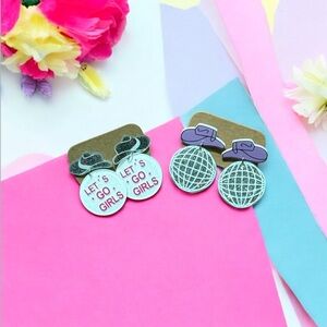 Cowgirl Earrings Set